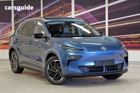 Blue 2025 MG MGS5 EV SUV ESSENCE 62 R