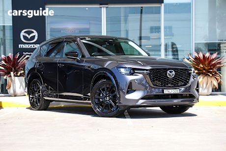 Grey 2024 Mazda CX-60 Wagon D50E Gt Vision Hybrid