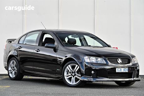Black 2010 Holden Commodore Sedan SV6 R