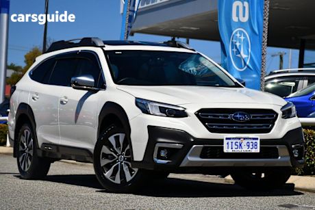 White 2023 Subaru Outback SUV AWD TOURING 4WD