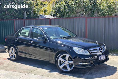 Black 2013 Mercedes-Benz 200 Sedan CDI AVANTGARDE BE W204 MY13