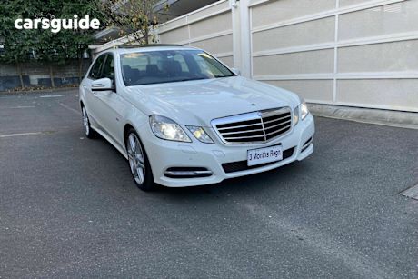 White 2011 Mercedes-Benz E-CLASS Sedan E250 CDI BLUEEFFICIENCY AVANTGARDE R