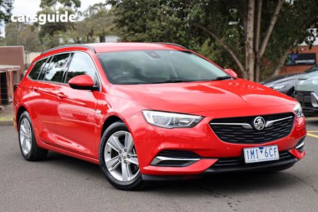 Red 2017 Holden Commodore SUV LT F