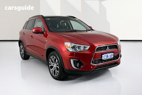 Red 2015 Mitsubishi ASX Wagon Xls (2Wd)