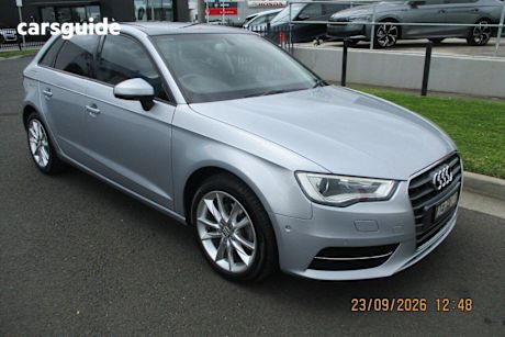 Silver 2015 Audi A3 Sedan 1.4 Tfsi Attraction Cod