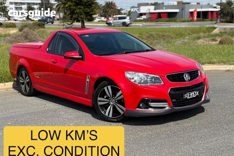Red 2014 Holden UTE Ute Tray SV6 STORM R