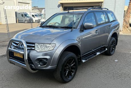 Grey 2013 Mitsubishi Challenger Wagon (4X4)