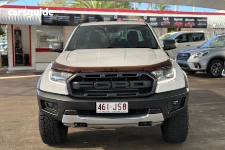 White 2019 Ford Ranger Ute Tray RAPTOR 2.0 (4X4) PX MKIII MY20.25