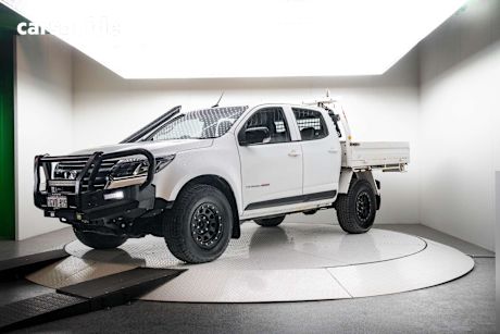 White 2018 Holden Colorado Ute Tray LS 4X4