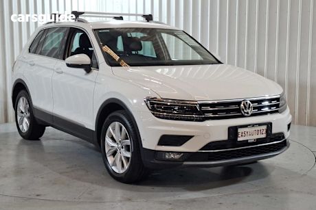 White 2017 Volkswagen Tiguan Wagon 140 Tdi Highline