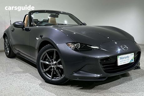 Grey 2016 Mazda MX-5 Sedan GT R