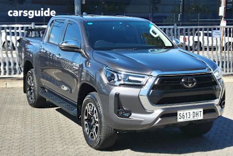 Grey 2022 Toyota Hilux Ute Tray SR5 4X4