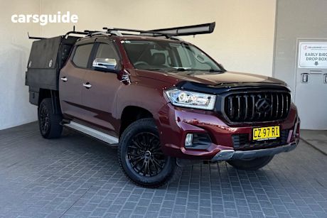 Red 2020 LDV T60 Double Cab Utility Luxe (4X4)