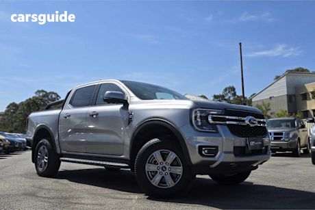 Silver 2022 Ford Ranger Double Cab Pick Up Xlt 2.0 (4X4)