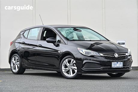 Black 2017 Holden Astra Hatch RS F