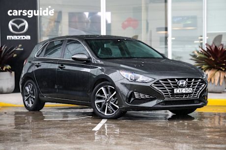 Grey 2022 Hyundai I30 Hatchback Active