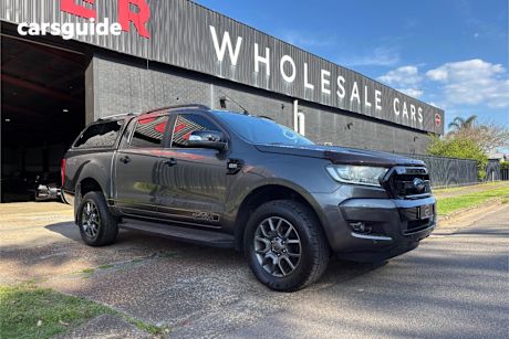 Grey 2017 Ford Ranger Ute Tray FX4 4X4