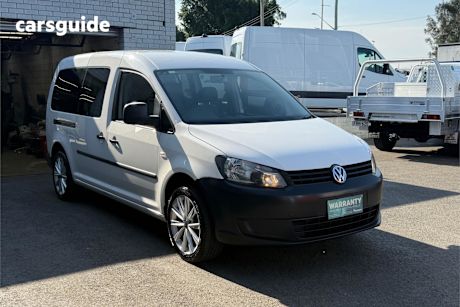 White 2013 Volkswagen Caddy Commercial TDI250 F