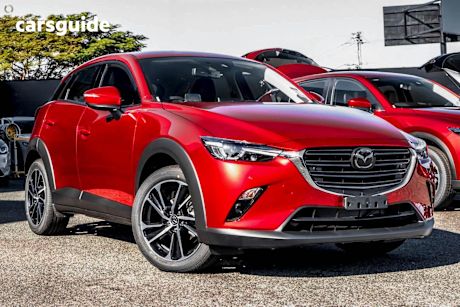 Red 2025 Mazda CX-3 SUV G20 EVOLVE F