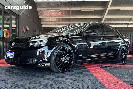 Black 2011 Holden Caprice Sedan V