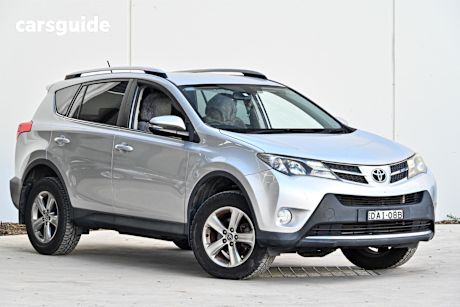 Silver 2015 Toyota RAV4 SUV GXL 4X4