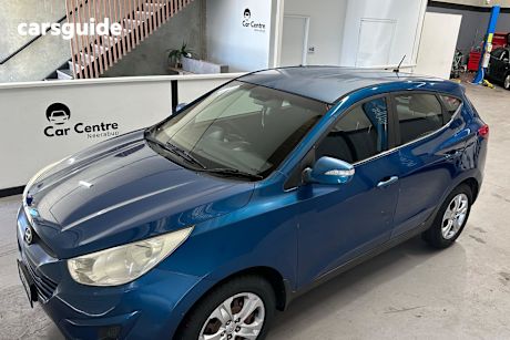 Blue 2013 Hyundai IX35 Wagon Active (Fwd)