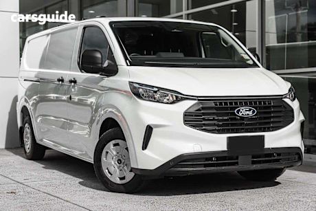 White 2025 Ford Transit Custom Commercial TREND LWB F
