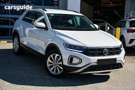 White 2025 Volkswagen T-ROC Wagon Tsi110 Citylife