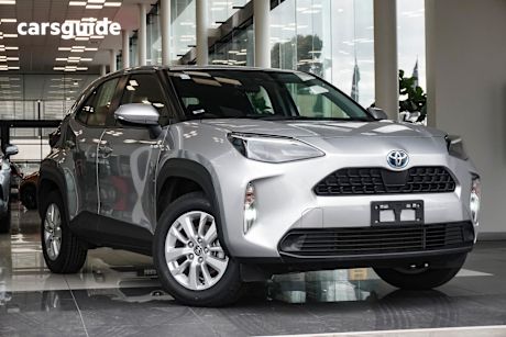 Silver 2023 Toyota Yaris Cross SUV GX F