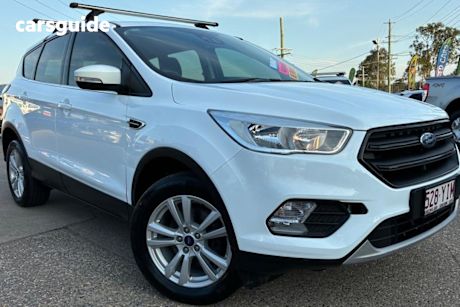 White 2018 Ford Escape SUV AMBIENTE F