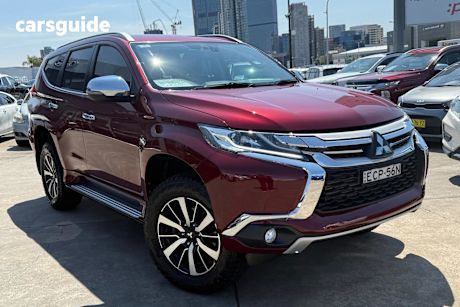 Red 2019 Mitsubishi Pajero Sport SUV GLS 4X4