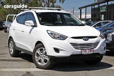 White 2014 Hyundai IX35 SUV ACTIVE F