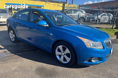 Blue 2012 Holden Cruze Sedan Cd