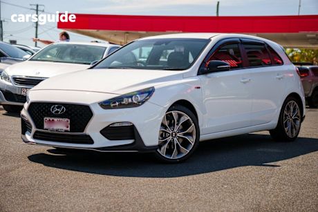 White 2023 Hyundai I30 Hatch N LINE F