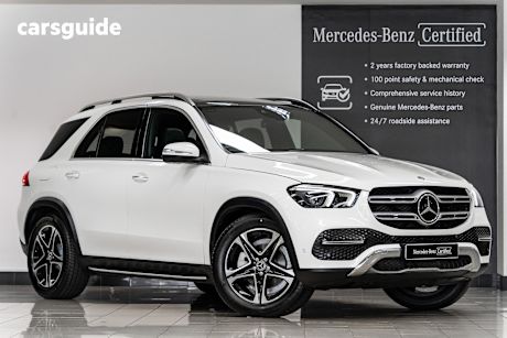 White 2022 Mercedes-Benz GLE-Class SUV GLE300 D 4WD