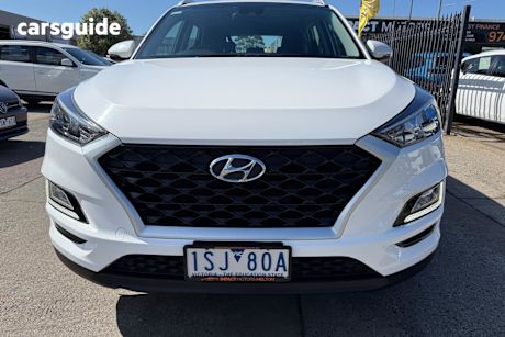 White 2020 Hyundai Tucson Wagon Active (2Wd)