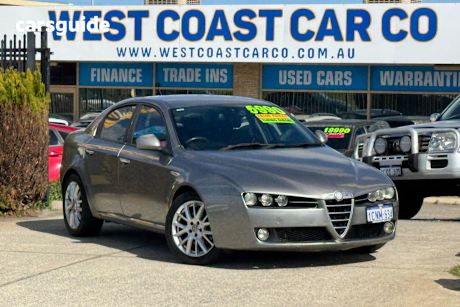 Grey 2007 Alfa Romeo 159 Sedan 1.9 Jtd
