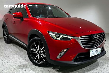 Red 2016 Mazda CX-3 SUV AKARI 4X4
