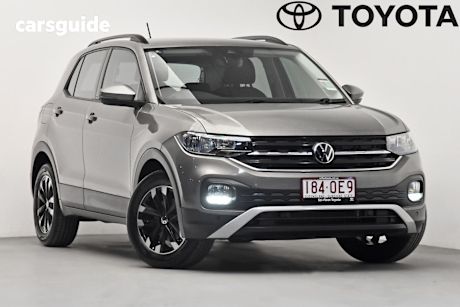 Grey 2021 Volkswagen T-Cross SUV 85TSI LIFE F