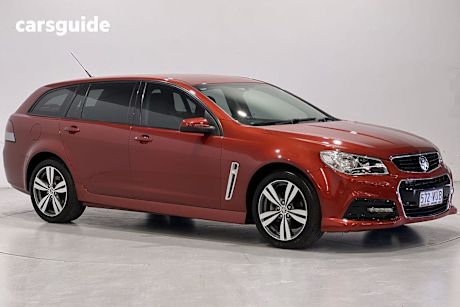 Red 2015 Holden Commodore SUV SV6 R