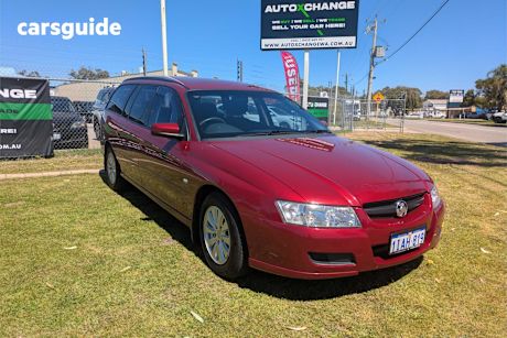 Red 2006 Holden Commodore Wagon Acclaim