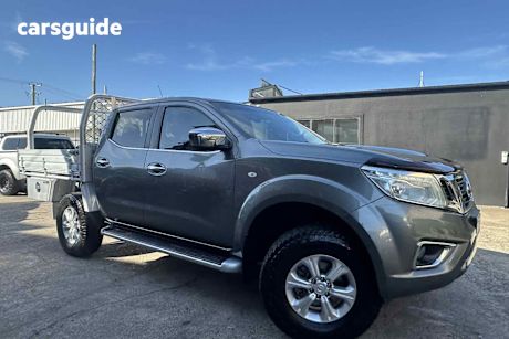 Grey 2016 Nissan Navara Dual Cab Utility St (4X4)