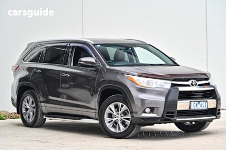 Grey 2014 Toyota Kluger SUV GXL F