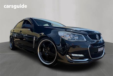 Black 2016 Holden Commodore Sedan SV6 BLACK R