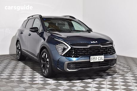 Blue 2022 Kia Sportage SUV GT-LINE 4WD