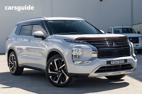 White 2023 Mitsubishi Outlander Wagon Aspire 7 Seat (2Wd)