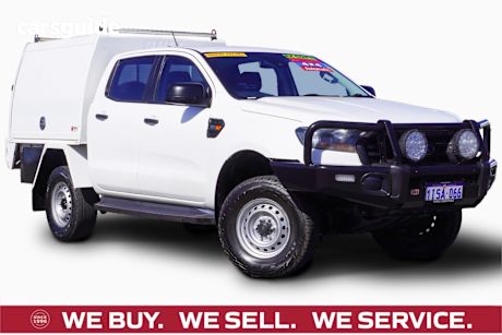 White 2019 Ford Ranger Ute Tray XL 4X4