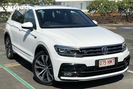 White 2020 Volkswagen Tiguan Wagon 162 Tsi Highline