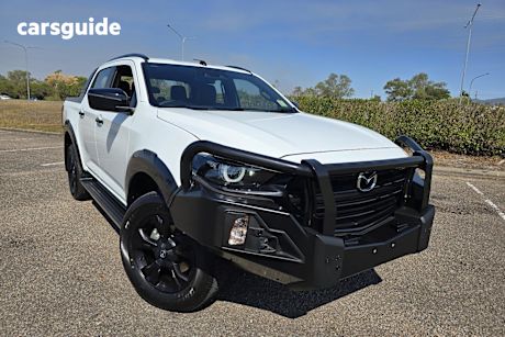 White 2024 Mazda BT-50 Ute Tray SP 4X4