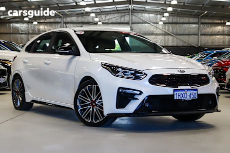 White 2020 Kia Cerato Hatch GT F